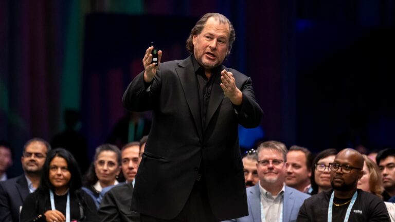 CEO Benioff says Salesforce will hire 2,000 people to sell its AI products