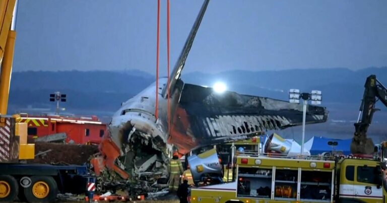 179 people died as a result of a plane crash in South Korea