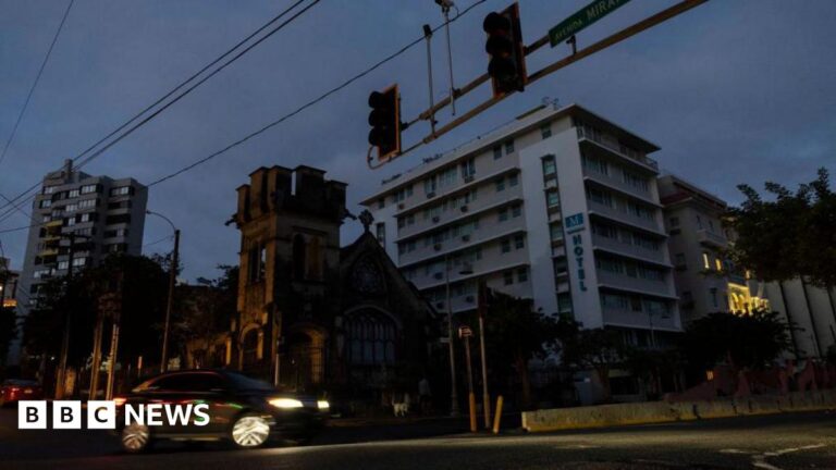 Puerto Rico was plunged into darkness on New Year’s Eve with a blackout