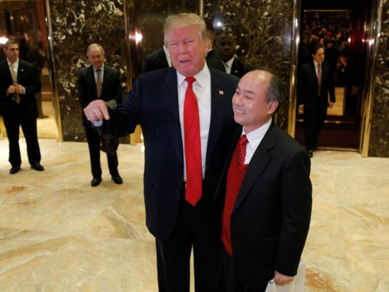 Trump, SoftBank CEO Masayoshi Son Announces $100 Billion US Investment | Donald Trump news