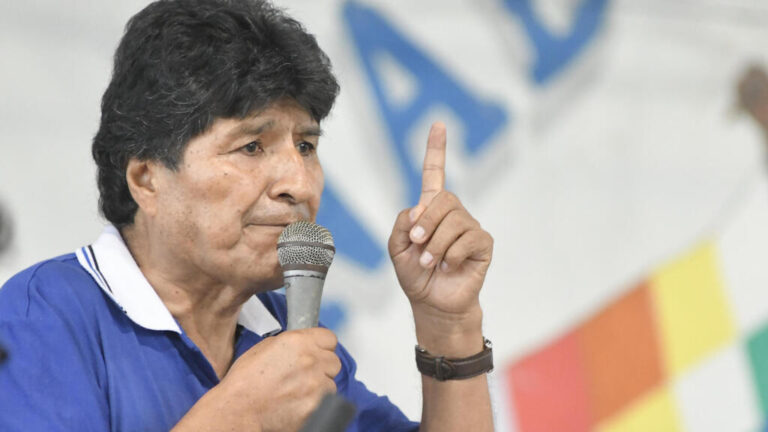 Bolivia has issued an arrest warrant for former president Morales for petty “trafficking”.