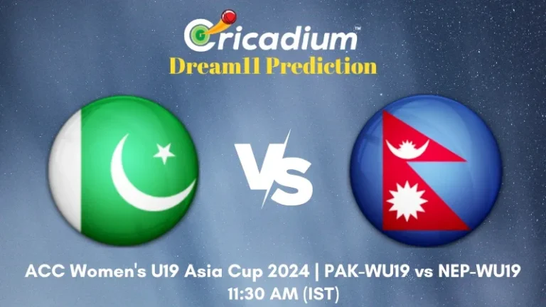 PAK-WU19 vs NEP-WU19 Dream11 Today Prediction ACC Women’s U19 Asia Cup 2024 4th T20I