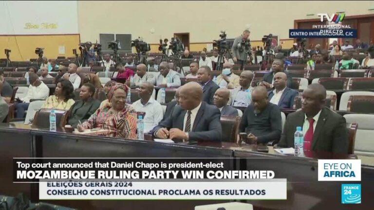 Mozambique’s supreme court has upheld the controversial victory of the ruling party