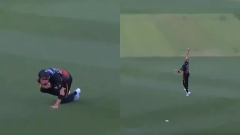 Andrew Tye stuns fans with spectacular one-handed catch in BBL 2024-25 clash
