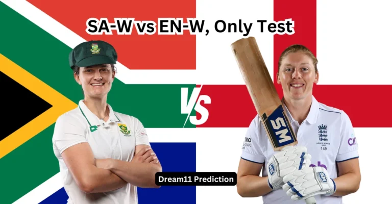 SA-W vs EN-W, Single Test: Match Prediction, Dream11 Team, Fantasy Tips & Pitch Report | South Africa vs England 2024