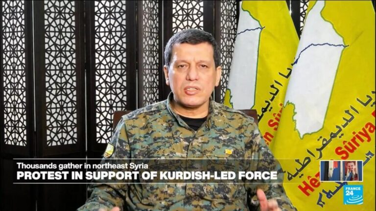 The leader of the Syrian Kurdish forces speaks to France 24