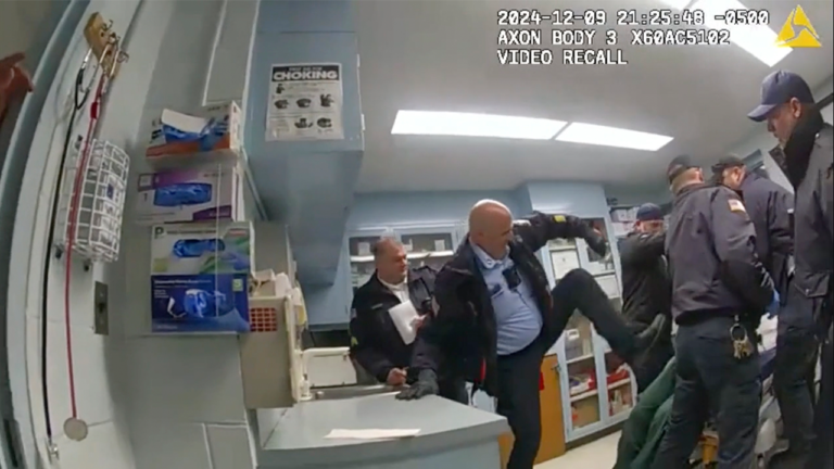 New video shows New York corrections officers hit handcuffed inmate multiple times, grab him by the neck