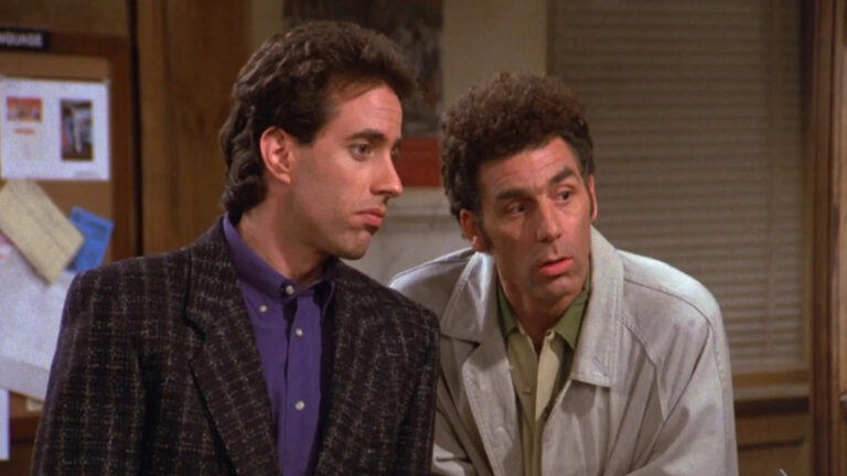 Jerry Seinfeld and Michael Richards star in NBC’s pre-series comedy