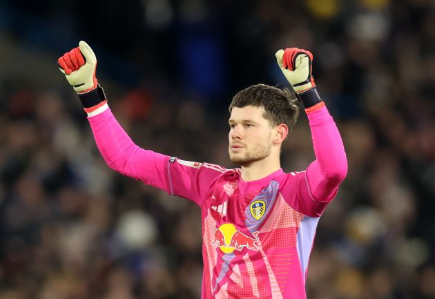 Fiorentina rivaled Man Utd for Leeds goalkeeper