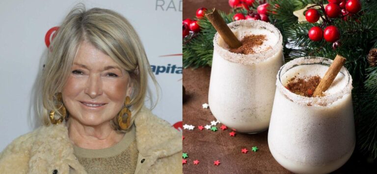 Decorate the holidays with Martha Stewart’s signature eggnog