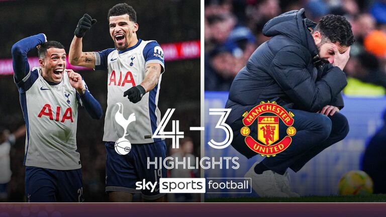 Seven goals and the goalkeeper cries! | Spurs beat Man Utd in CHAOTIC quarter-finals