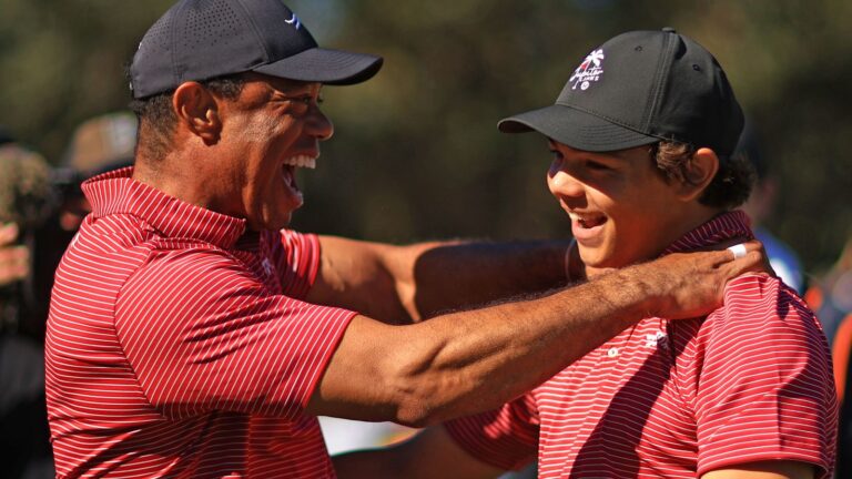 Tiger Woods praises son Charlie Woods for hole-in-one and second-place finish for Team Woods at PNC Championship | golf news