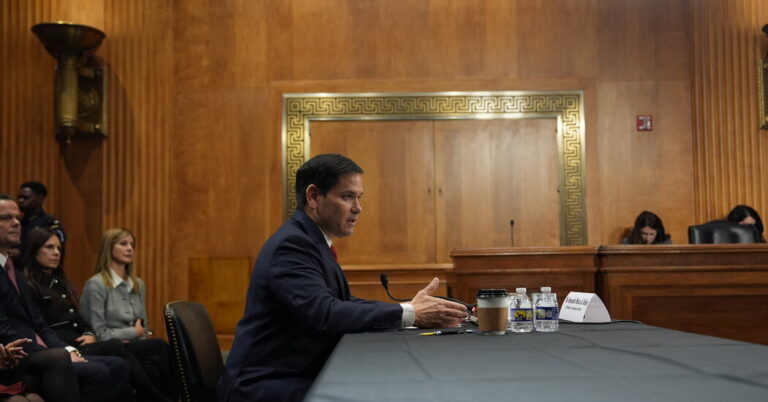 Excerpts from Marco Rubio’s Senate Hearing