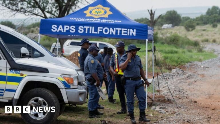 South Africa’s Stilfontein mine: Six bodies recovered as rescue efforts continue