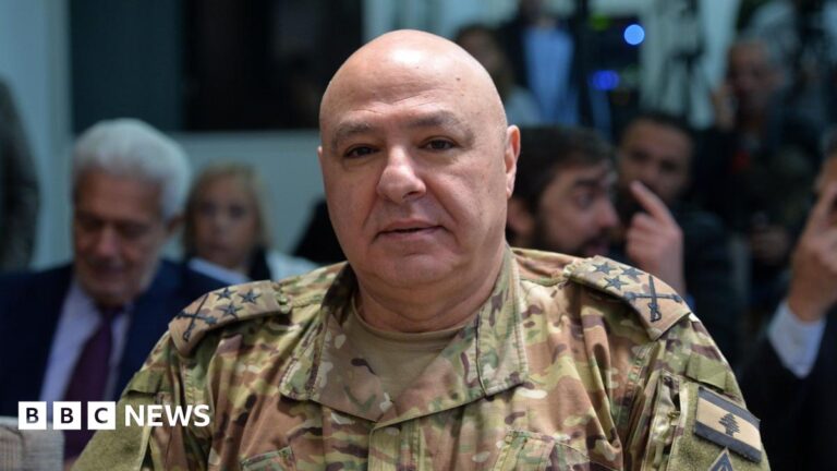 Joseph Aoun: Army chief elected president of Lebanon