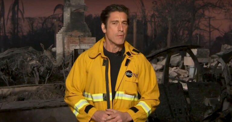 David Muir doesn’t wear a fireman’s jacket while reporting on Thursdays