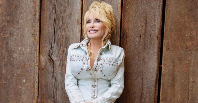 Dolly Parton was sewn onto her Southern Living cover.