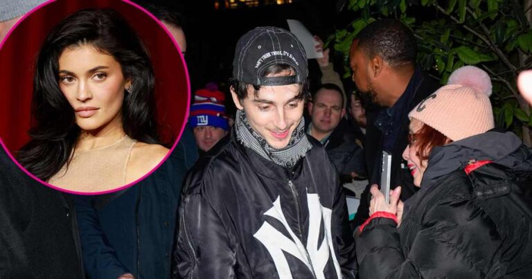 Timothy Shalam and Kylie Jenner arrived together on his performance in Snl