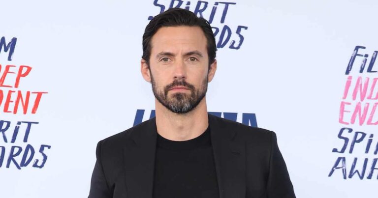 Milo Ventimiglia cries after losing her home in the Los Angeles wildfires