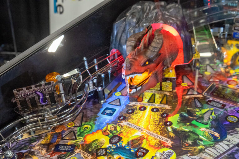 Stern’s newest pinball machine is a loving tribute to Dungeons & Dragons