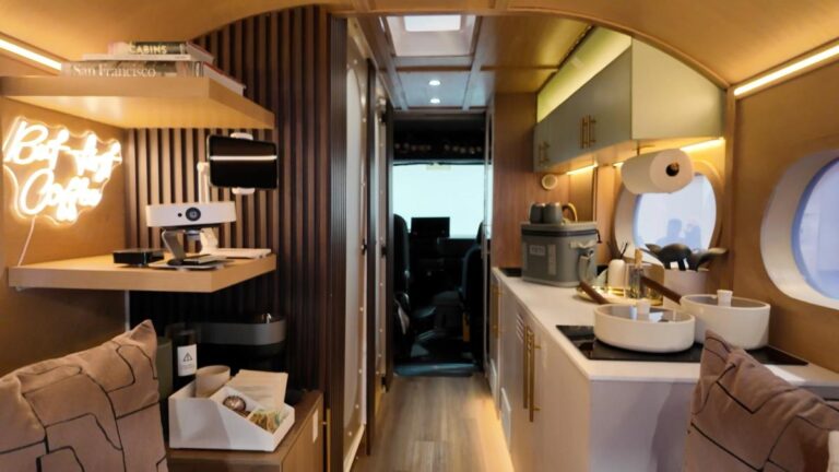 RollAway is an EV rental camper with concierge services and luxury amenities