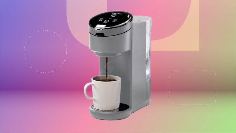 Enjoy brewing without the hassle or high cost with this instant coffee maker for just $55