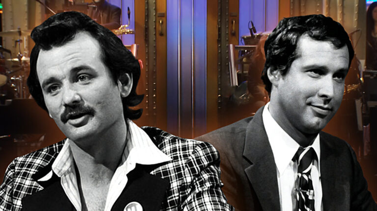 Bill Murray and Chevy Chase got into a fight during SNL