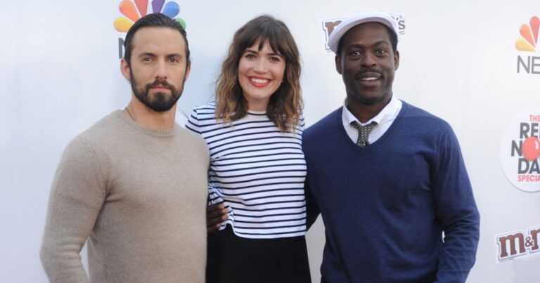 Sterling K. Brown updates about Mandi Moore and Mila Vigila