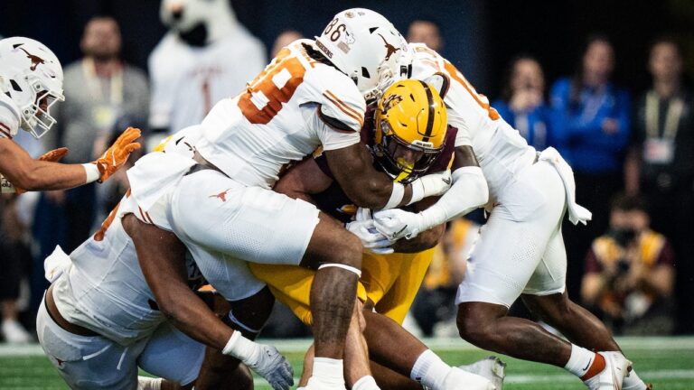 Texas survived a double OT scare from Arizona State in a college football playoff thriller