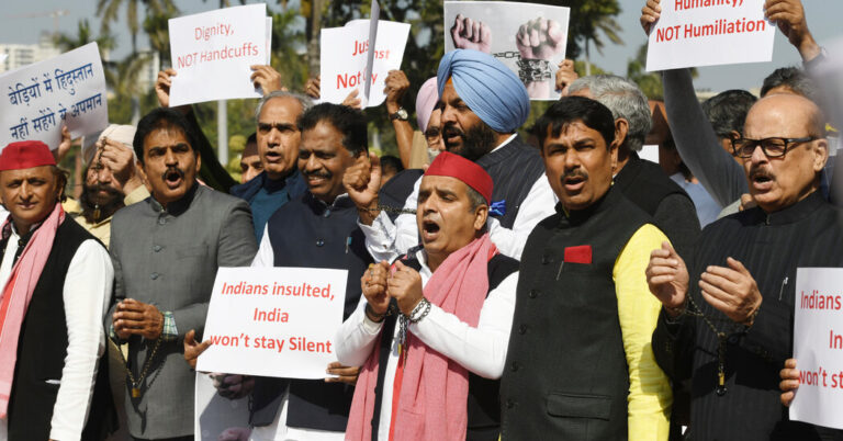 US military deportation to India creates a headache for Ally