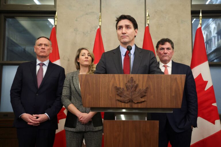 Canada punches back against Trump with major tariffs of its own as trade war set to begin on Tuesday