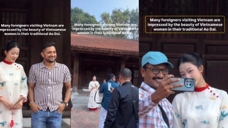 ‘Indian men, embarrassing India…’: Debate erupts over viral video of Indian Men taking selfies with Vietnamese woman