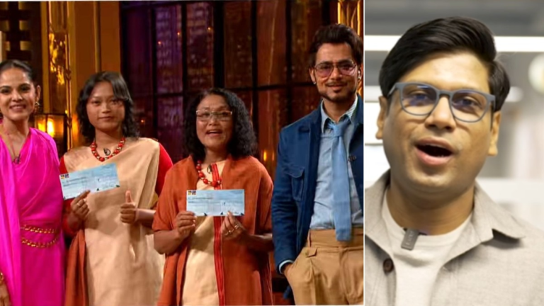 Shark Tank India 4: ‘Married at 20, got divorced’ — Eri Weaves founder’s story makes ‘sharks’ emotional; Peyush Bansal says…