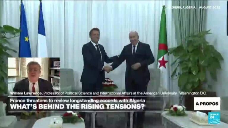 France threatens to review the opposing speech against Algeria