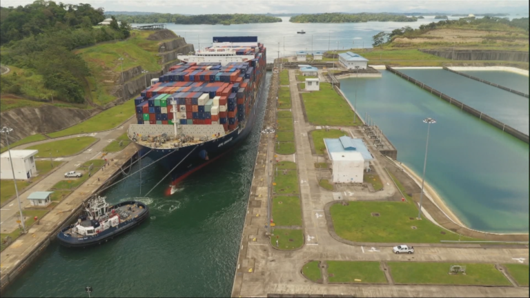 Panama Canal was caught in the fight for power like the United States and China