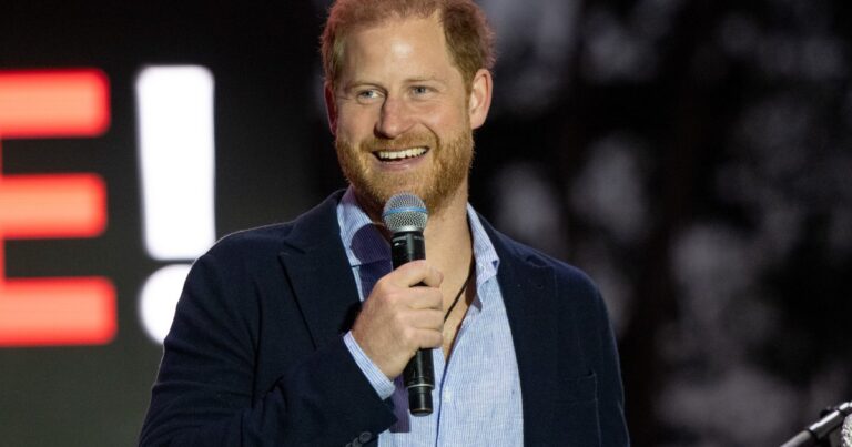 Prince Harry said rugby -stars “Life goes pretty” in California