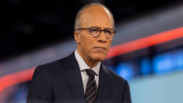 NBC Night News Anker Lester Holt falls after 10 years