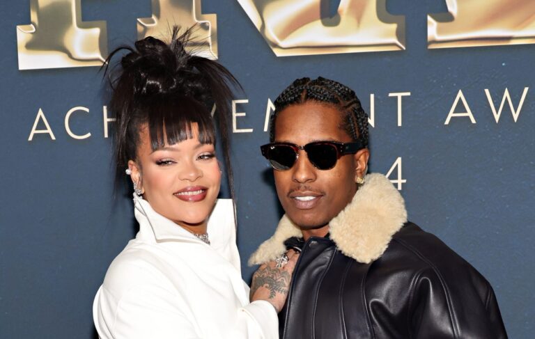 Rihanna & A $ AP Rocky Drop Romantic Video on Valentine’s Day