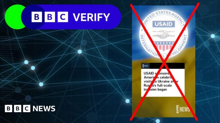 ‘Paid’ claims by USAID to visit Ukraine for false video claims