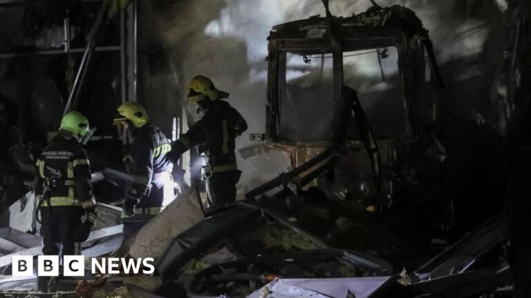 In Ukraine says one person died in the ballistic missile attack in Kiev