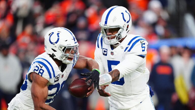 Colts’ Jonathan Taylor is confident in Anthony Richardson after the 1st full season