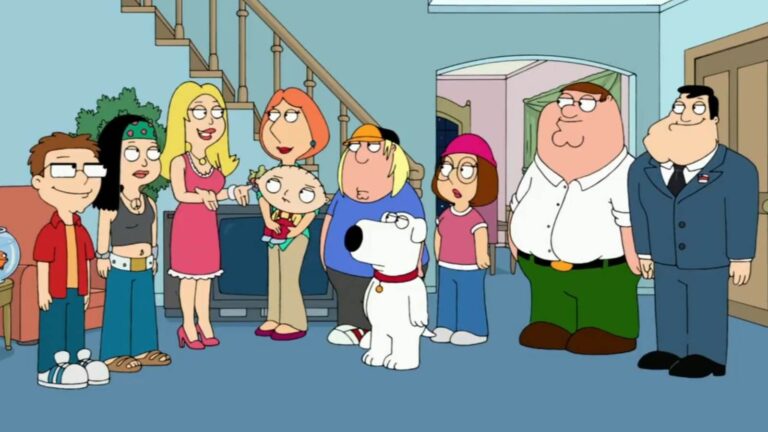 A family guy and American dad set in the same universe?