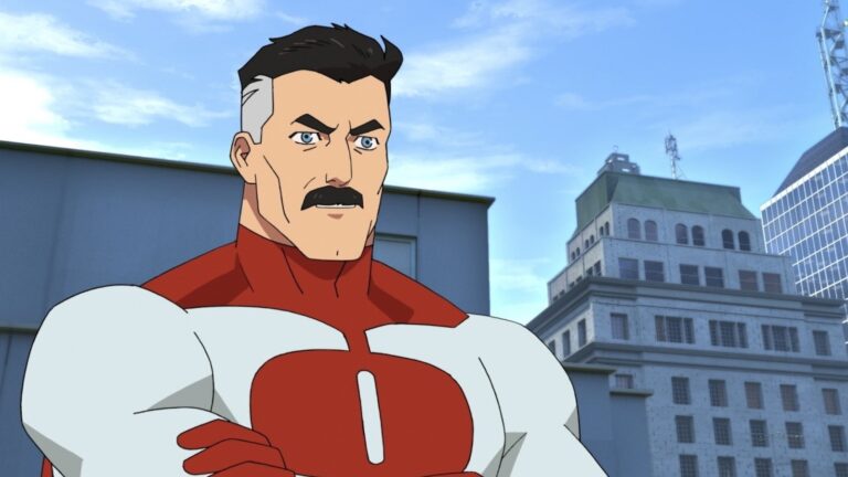 Why do each vilratitis have a mustache in the invincible