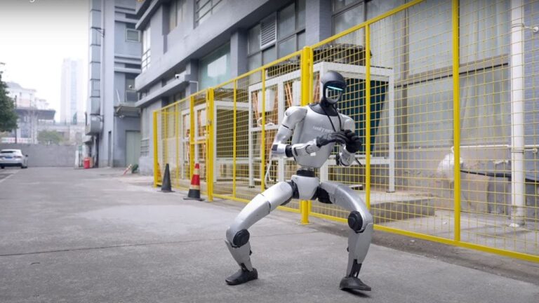 Chinese robot’s kung fu actions will fall the jaw