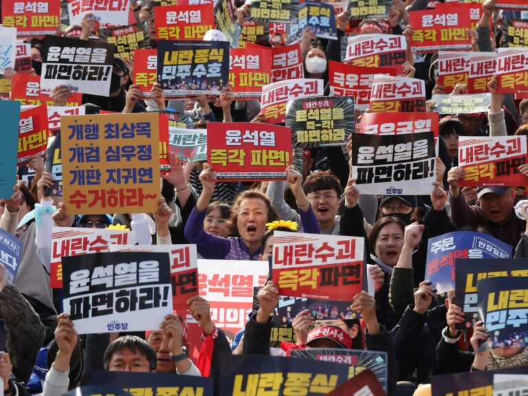 Rival Rallies erupts in South Korea before the government’s impeachment Courts News