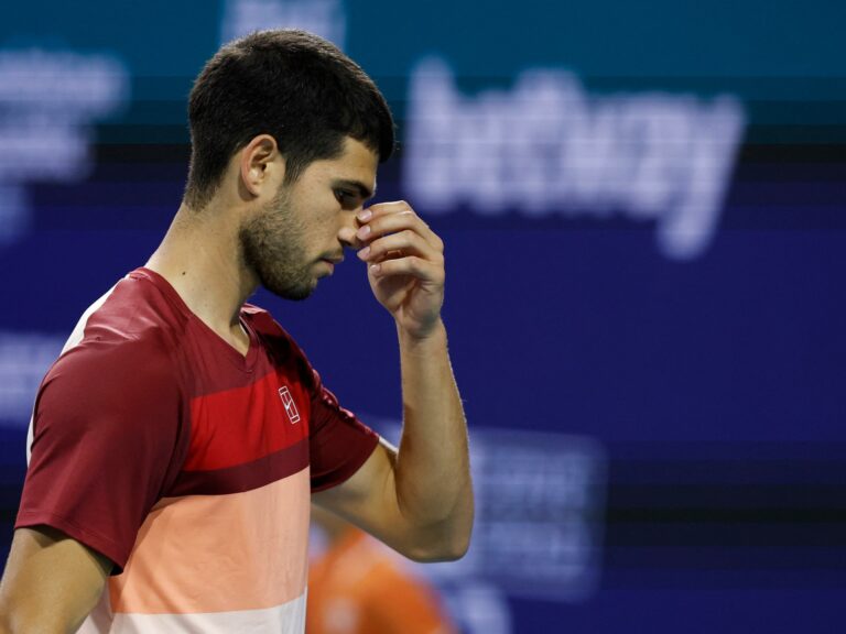 As the Alcaraz ‘Miami’ out of the Miami, “I don’t feel great” Tennis news