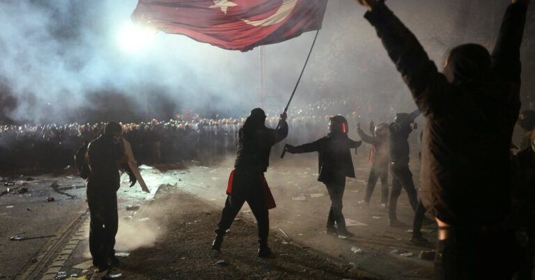 BBC correspondent covering Turkish mass protests