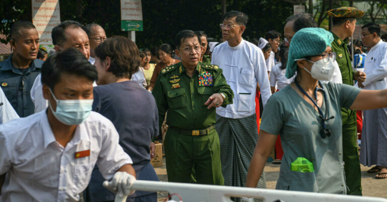 Some in the earthquake of Myanmine look at political shortcomings