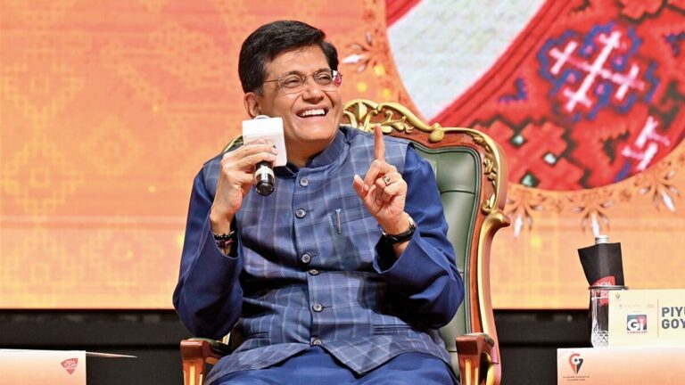 Piyush Goyal ask exporters to move away from a “protectionist mindset” amid buzz on reciprocating tariffs