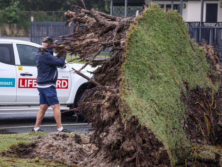 Cyclone Alfred weakens, but dangerous winds, floods continue | The weather news